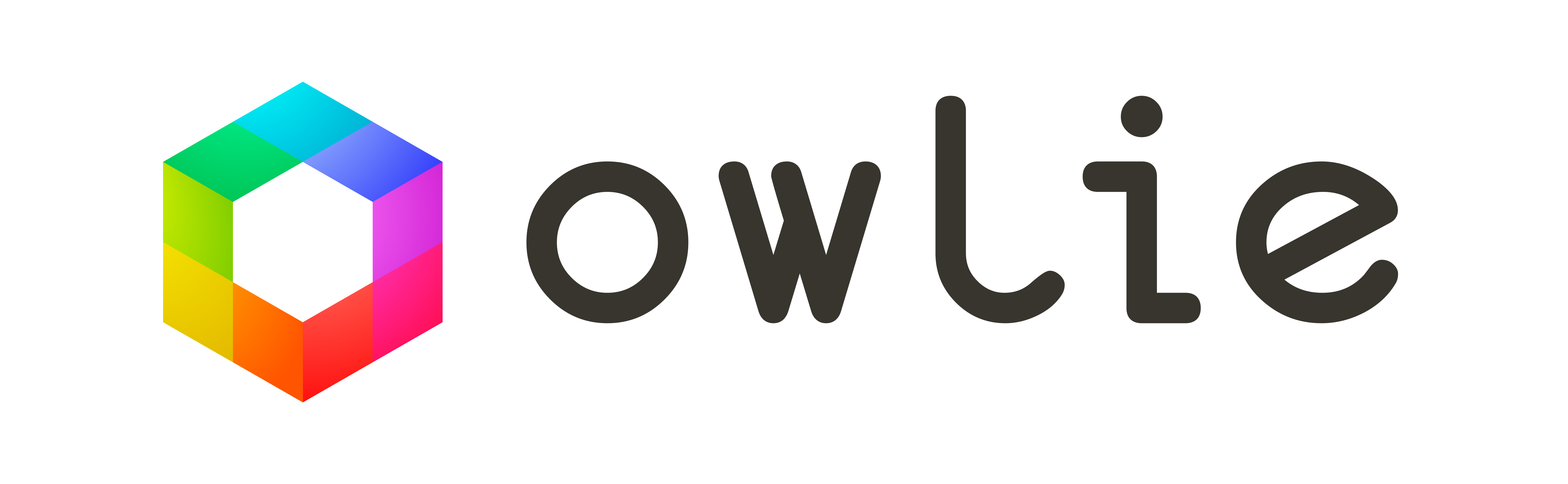 Owlie logo, white version